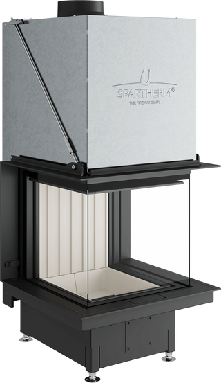 Spartherm Premium A-U-50h tripusis židinys pakeliamu stiklu