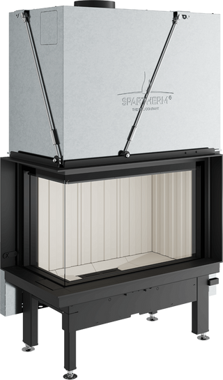 Spartherm Premium V-2L-80h kampinis židinys pakeliamu stiklu