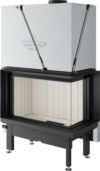 Spartherm Premium V-2R-80h kampinis židinys pakeliamu stiklu