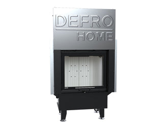 Defro Home INTRA S G židinys, 10 kW – židinio kapsulė su tiesiu stiklu, į viršų pakeliamomis durelėmis
