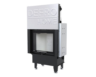 Defro Home INTRA S G židinys, 10 kW – židinio kapsulė su tiesiu stiklu, į viršų pakeliamomis durelėmis