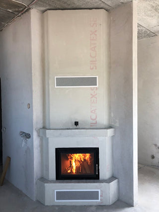 SILCA 250 KM termoizoliacinė kalcio silikato plokštė židiniams 1250 x 1000 x 30 mm