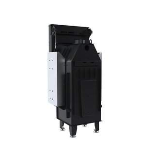 Defro Home INTRA XS G židinys, 8 kW – židinio kapsulė su tiesiu stiklu, į viršų pakeliamomis durelėmis