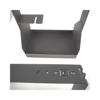 Židinio įrankiai SAVEN SET 5 SL BLACK, trijų dalių židinio įrankių komplektas