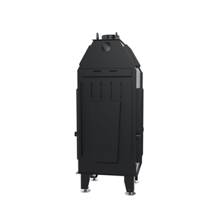 Defro Home INTRA XS židinys, 8 kW – židinio kapsulė su tiesiu stiklu, į šoną atidaromomis durelėmis