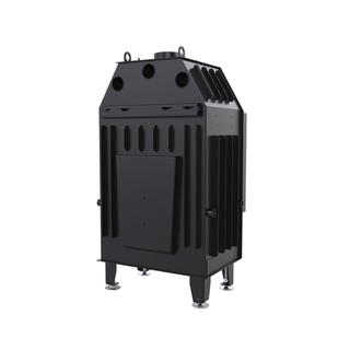 Defro Home INTRA S OPTI židinys, 8 kW – židinio kapsulė su tiesiu stiklu, į šoną atidaromomis durelėmis