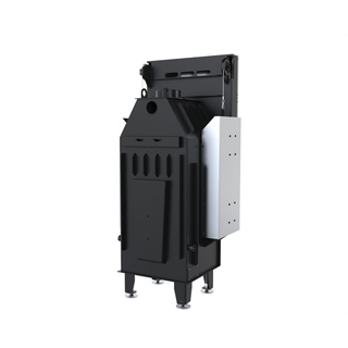 Defro Home INTRA XS G židinys, 8 kW – židinio kapsulė su tiesiu stiklu, į viršų pakeliamomis durelėmis