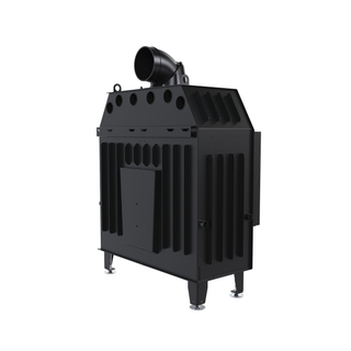 Defro Home INTRA L židinys, 16 kW – židinio kapsulė su tiesiu stiklu, į šoną atidaromomis durelėmis