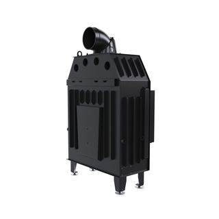 Defro Home INTRA M MINI židinys, 12,8 kW – židinio kapsulė su tiesiu stiklu, į šoną atidaromomis durelėmis