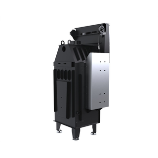 Defro Home INTRA XS G židinys, 8 kW – židinio kapsulė su tiesiu stiklu, į viršų pakeliamomis durelėmis