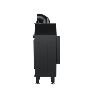 Defro Home INTRA L židinys, 16 kW – židinio kapsulė su tiesiu stiklu, į šoną atidaromomis durelėmis