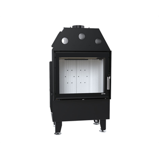 Defro Home INTRA S OPTI židinys, 8 kW – židinio kapsulė su tiesiu stiklu, į šoną atidaromomis durelėmis