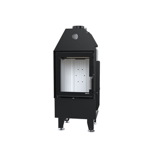 Defro Home INTRA XS židinys, 8 kW – židinio kapsulė su tiesiu stiklu, į šoną atidaromomis durelėmis