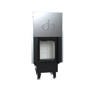 Defro Home INTRA XS G židinys, 8 kW – židinio kapsulė su tiesiu stiklu, į viršų pakeliamomis durelėmis