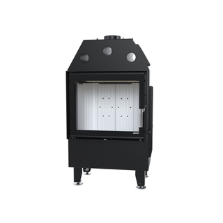 Defro Home INTRA S OPTI židinys, 8 kW – židinio kapsulė su tiesiu stiklu, į šoną atidaromomis durelėmis