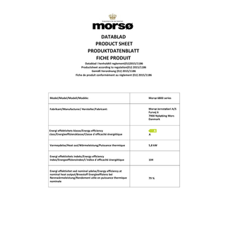 Krosnelė Morso 6843