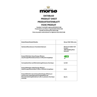 Krosnelė Morso 7340
