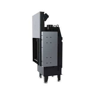 Defro Home INTRA XS G židinys, 8 kW – židinio kapsulė su tiesiu stiklu, į viršų pakeliamomis durelėmis