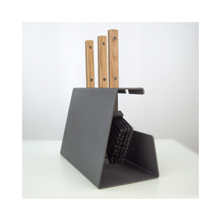 Židinio įrankiai SAVEN SET 2 S WHITE, trijų dalių židinio įrankių komplektas