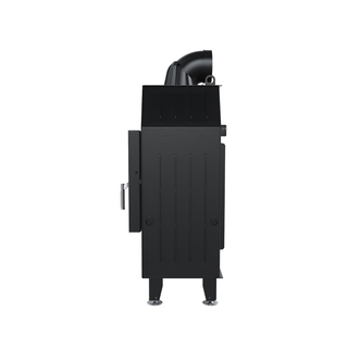 Defro Home INTRA L židinys, 16 kW – židinio kapsulė su tiesiu stiklu, į šoną atidaromomis durelėmis