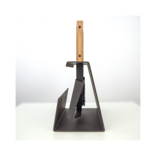 Židinio įrankiai SAVEN SET 2 S WHITE, trijų dalių židinio įrankių komplektas