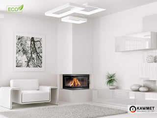 KAWMET W16 LB (13,5 kW) ECO ketinis kampinis židinys