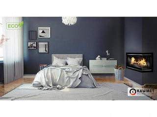 KAWMET W16 PB (13,5 kW) ECO ketinis kampinis židinys
