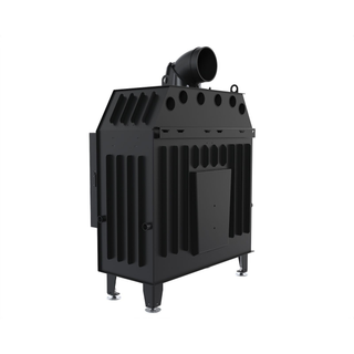 Defro Home INTRA L židinys, 16 kW – židinio kapsulė su tiesiu stiklu, į šoną atidaromomis durelėmis