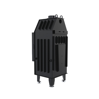 Defro Home INTRA XS židinys, 8 kW – židinio kapsulė su tiesiu stiklu, į šoną atidaromomis durelėmis