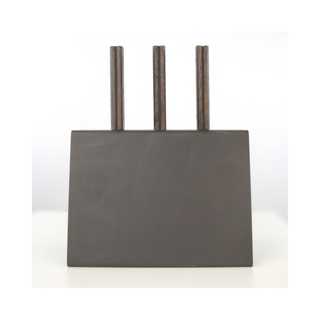 Židinio įrankiai SAVEN SET 2 S BLACK, trijų dalių židinio įrankių komplektas