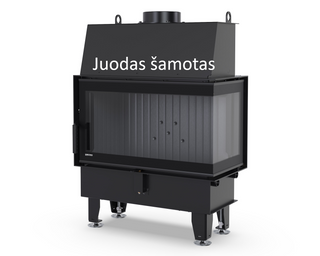 Defro Home Juodas šamotas židiniams