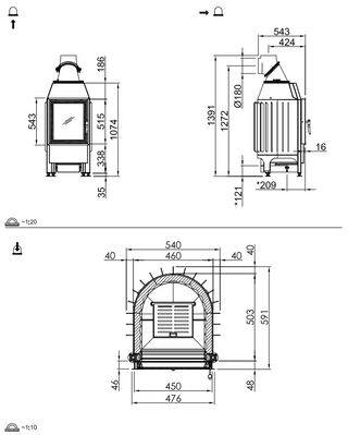 Spartherm Mini Z1 židinys