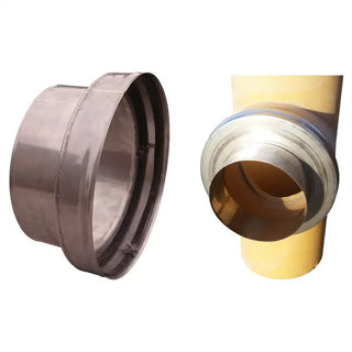SCHIEDEL Rondo Plus PPL-160 / DC-160 mm perėjimas su virve į keraminį kaminą (Išorinis). Keraminio dūmtraukio perėjimas su virve. Keraminio kamino pajungimo perėjimas židiniams ir krosnelėms.