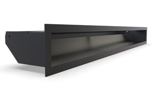 Židinio komplektas Defro Home Intra SM MINI (kapsulė + rėmelis + tunelinės grotelės)