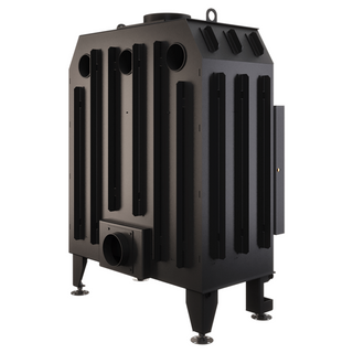 SAVEN ENERGY 80x50 (17kW) ECO židinys. Plieninė židinio kapsulė tiesiu į šoną atidarimu stiklu.