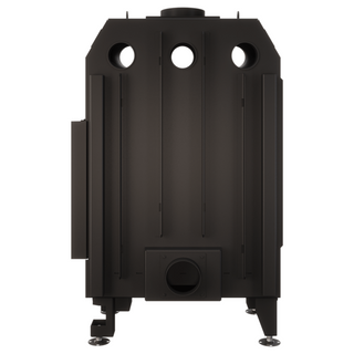 SAVEN ENERGY 75x50x47R (15,1kW) ECO kampinis židinys. Plieninė židinio kapsulė kampiniu į šoną atidarimu stiklu.