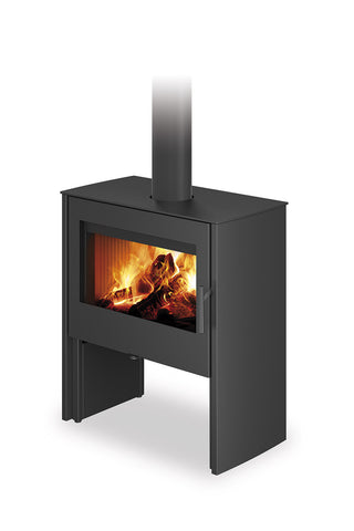 Romotop RIANO STEEL židinys - krosnelė