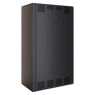SAVEN VATRA XXL 60x50 BLACK ECO židinys - krosnelė su juodu šamotu pakuroje.