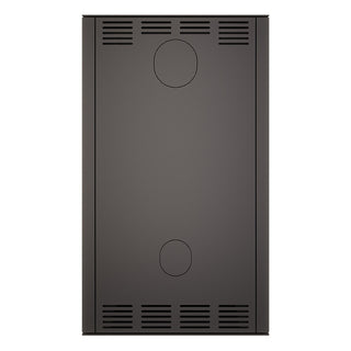 SAVEN VATRA XXL 60x50 BLACK ECO židinys - krosnelė su juodu šamotu pakuroje.