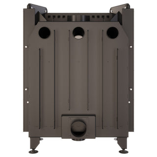 SAVEN ENERGY 80x50 (17kW) ECO židinys. Plieninė židinio kapsulė į viršų pakeliamu stiklu.