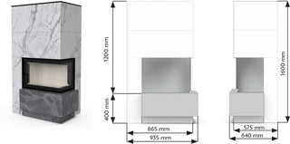modulinio zidinio su apdaila Impuls sm bl case 1 brezinys
