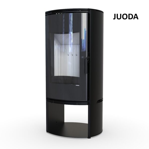 DEFRO HOME ORBIS LOG židinys - krosnelė, juoda