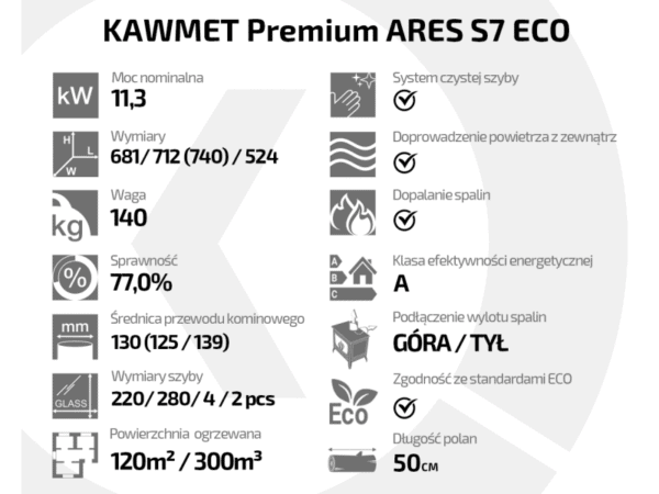 kawmet zidinys krosnele parametrai