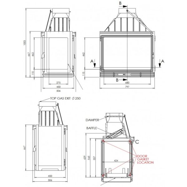 Seguin Multivision 8000 matmenys 1